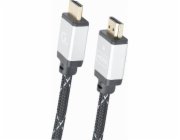 Gembird kabel HDMI High speed (M - M), série Select Plus, Ethernet, pozlacené konektory, 1 m