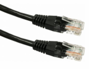 TB Měděný patchcordový kabel kategorie 6 RJ45 UTP 7,5 m černý