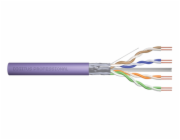 DIGITUS Professional Cat.6 F/UTP installation cable, 100 m, simplex, Eca