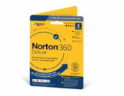 NORTON 360 DELUXE 50GB +VPN 1 uživatel pro 5 zařízení na 1 rok - ESD