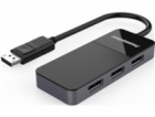 PremiumCord adaptér MST DisplayPort 1.4 na 3x DisplayPort...
