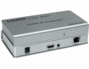 PremiumCord HDMI matrix extender na 200m, over IP, pro počítačovou síť