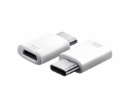 Samsung adaptér EE-GN930, USB-C / micro USB, bílá, (bulk)