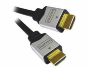PREMIUMCORD Kabel HDMI A - HDMI A M/M 5m zlacené a kovové HQ konektory