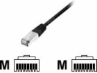 Equip Patchcord, Cat6, S / FTP, HF, 5m, černý (605594)