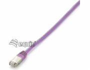 Equip Patchcord Cat6, S / FTP, 10m, Fialový (605556)