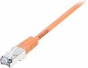 Vybavte 605577 Cat6 Patch Cable Cable RJ45 Konektor na RJ45 Plug Cat. 6 s/ftp hf 0,5 m oranžová