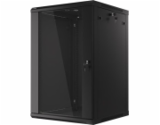 LANBERG 19 18U 600X600mm WF01-6618-10B LANBERG RACK CABINET 19” WALL-MOUNT 18U/600X600 (FLAT PACK) BLACK V2