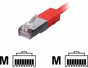 Equip Patchcord, S/FTP, Cat6, PIMF, 1m, červený (605520)