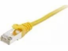 Equip Patchcord Cat 6a, SFTP, 0,5m, žlutý (606302)