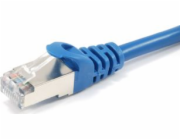 Equip Patchcord Cat 6a, SFTP, 15m, modrý (606209)