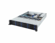 Gigabyte server R271-Z31 1xSP3 (AMD Epyc 7001), 16x DDR4 DIMM, 16(24)x 2,5, M.2, 2x 10GbE SFP+, IPMI, 2x 800W plat