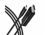 AXAGON RVC-DPC, USB-C -> DisplayPort redukce / kabel 1.8m, 4K/60Hz
