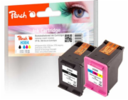 Peach HP PI300-802, No. 304, MultiPack, 2x4,5 ml kompatibilní CMYK PEACH kompatibilní cartridge HP No 304 MultiPack, black, color, 2x4,5ml