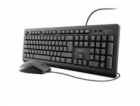 TRUST set klávesnice + myš PRIMO, USB, CZ/SK
