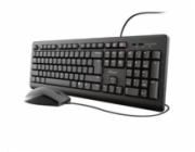 TRUST set klávesnice + myš PRIMO, USB, CZ/SK
