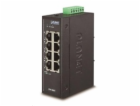 Planet ISW-800T, switch, 8x 10/100Base-TX, ESD, DIN, IP30...