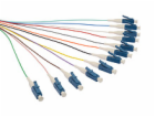 Pigtail 9/125 LCupc SM OS 1,5m, balení 12ks barvy