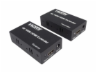 PremiumCord 4K HDMI extender na 100m přes jeden kabel Cat...