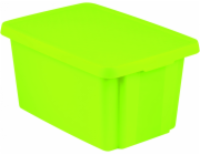 CURVER Essentials Úložný box s víkem Zelená 45l