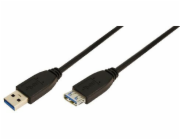 USB kabel LogiLink A/A zásuvka 1m (CU0041)