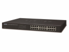 Planet GSW-2401 Switch 24x 10/100/1000, kov, rackmount, f...
