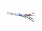 Instalační kabel Solarix CAT6A FFTP šedý Dca s2 d2 a1 500...