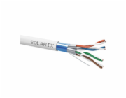 Instalační kabel Solarix CAT6A FFTP šedý Dca s2 d2 a1 500m SXKD-6A-FFTP-LSOH