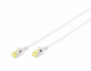 Digitus Tenký propojovací kabel CAT 6A U-UTP ,Cu, LSZH AWG 28/7, délka 2 m, barva šedá
