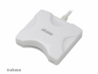 AKASA čtečka karet AK-CR-03WHV2 externí, USB 2.0, podpora...