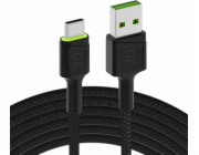 Green Cell KABGC13 USB kabel USB 2.0 2 m USB A USB C Černá