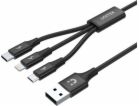 UNITEK C14049BK USB kabel 1,2 m USB 2.0 USB C Micro-USB B...