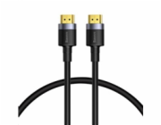 Baseus Cafule 4KHDMI Male To 4KHDMI Male Adapter Cable 1m - černý