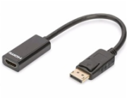 C-TECH adaptér Displayport na HDMI, M/F