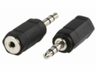 PREMIUMCORD Redukce 3,5mm stereojack M - 2,5mm stereojack F