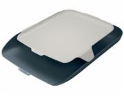 LEITZ Odkladač na dokumenty s organizérem  Cosy, sametová šedá