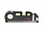 GEKO Laserová vodováha s metrem 2,5m GEKO