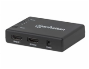 MANHATTAN Splitter HDMI 2 porty, 4K@30Hz, černá