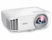 BenQ DLP Projektor MW809STH /1280x800 WXGA/3000 ANSI/20000:1/0,49:1/HDMI/3D/Short Throw