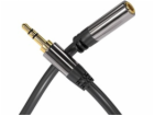 PREMIUMCORD prodlužovací kabel, Jack 3.5mm - Jack 3.5mm M...
