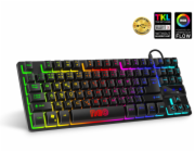 CONNECT IT NEO Compact klávesnice pro hráče , podsvícená, USB, (CZ+SK verze)