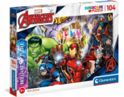 Puzzle 104 elementy Marvel