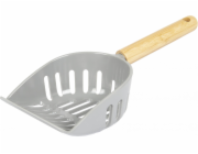 Flamingo Lopatka na podestýlku MINA šedá 32x13x8,5cm