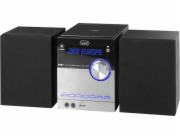 Mikrosystém Trevi, HCX 10D8 DAB/BK, LCD displej, CD přehrávač, DAB/DAB+/FM, bluetooth, 30 W PMPO