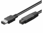 PremiumCord FireWire 800 kabel,1,8m,  9pin-6pin