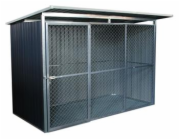 Kotec pro psa G21 KEN 572 - 260 x 220 cm, šedý