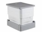 CURVER Infinity Rozkládací šuplíky Bílá/puntíky 4x11l