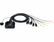 ATEN 2-port 4K HDMI KVM USB mini