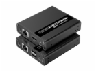PremiumCord HDMI KVM extender FULL HD 1080p na 70m s přen...