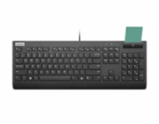 LENOVO klávesnice drátová Smartcard Keyboard II CZ/SK - USB, černá